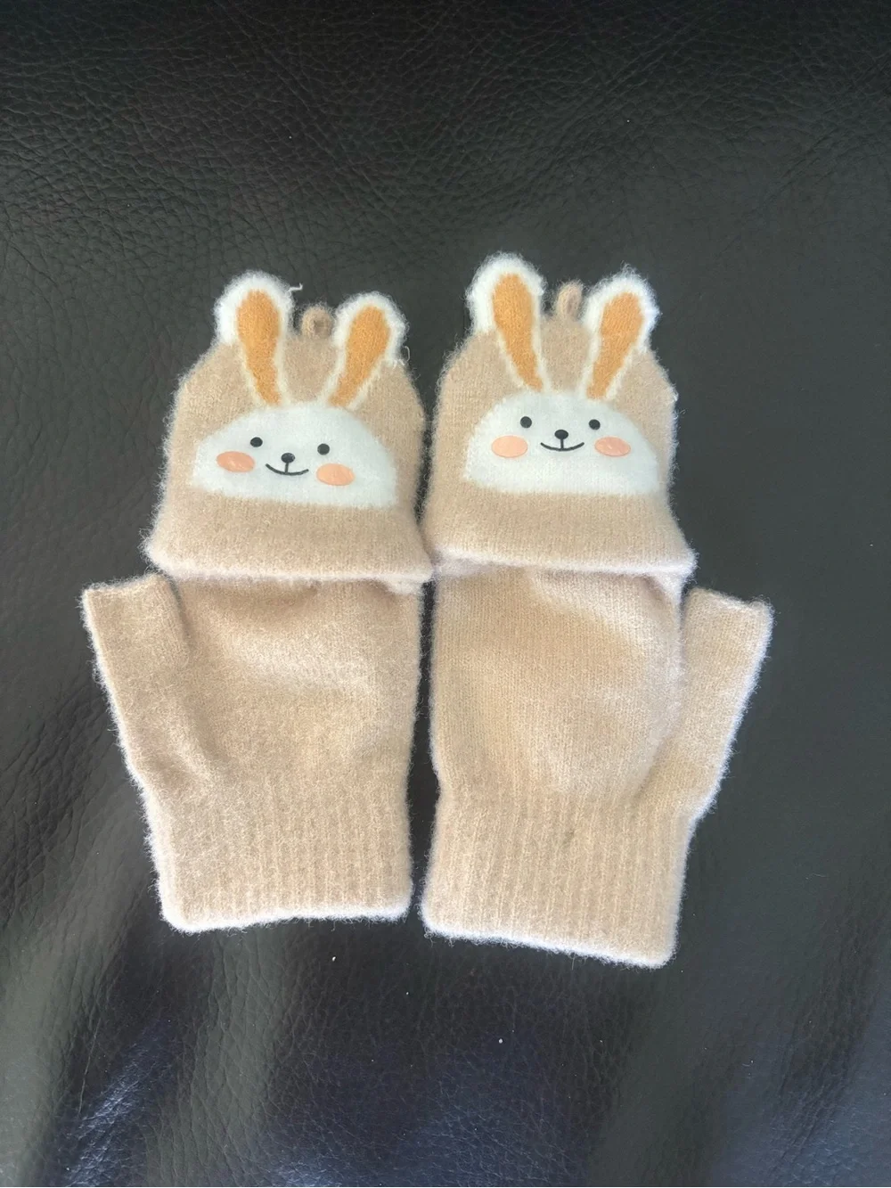 Toddler Girl’s Bunny Convertible Glove Mitten - pick 1